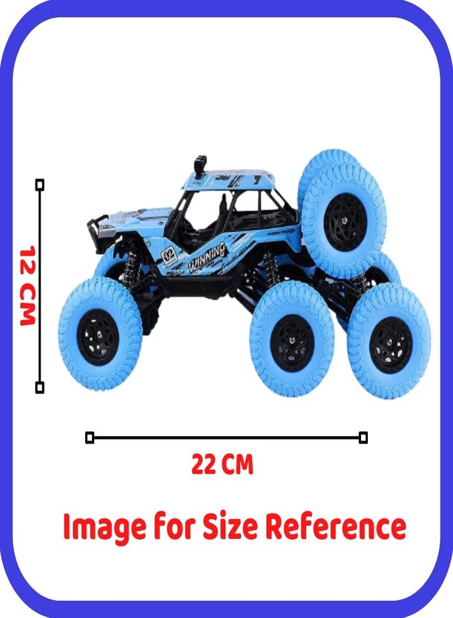 KRIMION® Remote Control car for Kids,Extreme Rover 8-Wheel Off-Road Crawler Car - Remote Controlled All-Terrain Rock Crawler RC Car(Assorted Colour)(1 Unit)… - Image 5